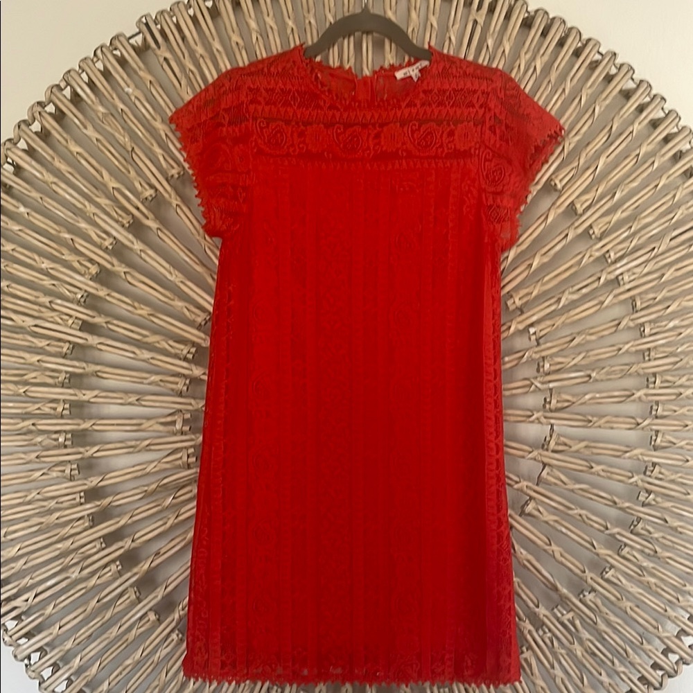 Red Lace Dress